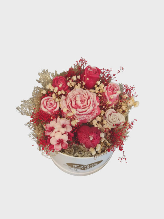 Luxury Floral Candle Bowl