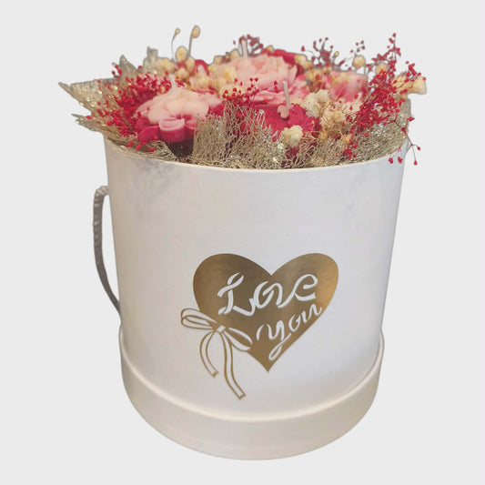 Luxury Floral Candle Bowl