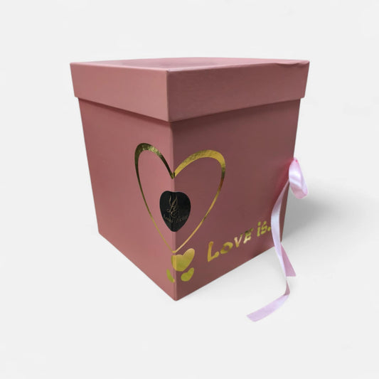 Ρομαντικό Κουτί με Κεριά Σόγιας