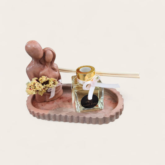 Ρομαντική Σύνθεση Ζευγαριού με Reed Diffuser